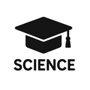 icon_science_graduation_cap_monochrome icon preview