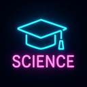 icon_science_graduation_cap_neon icon preview