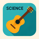 icon_science_guitar_flat_design icon preview