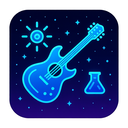 icon_science_guitar_futuristic icon preview