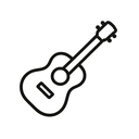 icon_science_guitar_line_art icon preview
