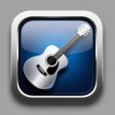 icon_science_guitar_metallic icon preview