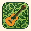 icon_science_guitar_organic_pattern icon preview