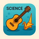 icon_science_guitar_origami icon preview