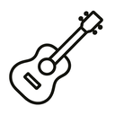 icon_science_guitar_outline icon preview