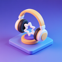 icon_science_headphones_3d_isometric icon preview