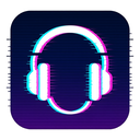 icon_science_headphones_digital_glitch icon preview