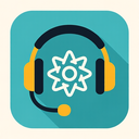 icon_science_headphones_flat_design icon preview