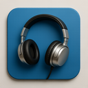 icon_science_headphones_metallic icon preview
