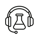 icon_science_headphones_minimal_outline icon preview
