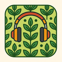 icon_science_headphones_organic_pattern icon preview