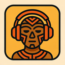 icon_science_headphones_tribal icon preview