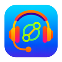 icon_science_headphones_vibrant_colors icon preview