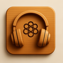 icon_science_headphones_wooden icon preview