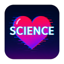 icon_science_heart_digital_glitch icon preview
