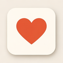 icon_science_heart_minimalist icon preview