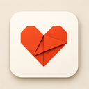 icon_science_heart_origami icon preview