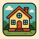icon_science_house_retro icon preview