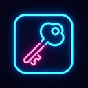 icon_science_key_neon icon preview