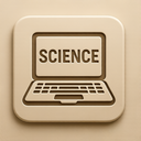 icon_science_laptop_embossed icon preview