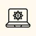 icon_science_laptop_geometric icon preview