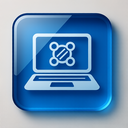 icon_science_laptop_glassy icon preview