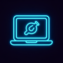 icon_science_laptop_neon icon preview