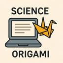 icon_science_laptop_origami icon preview