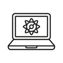 icon_science_laptop_outline icon preview