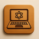 icon_science_laptop_wooden icon preview