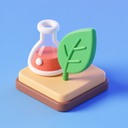 icon_science_leaf_3d_isometric icon preview