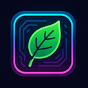 icon_science_leaf_cyberpunk icon preview