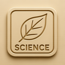 icon_science_leaf_embossed icon preview