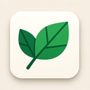 icon_science_leaf_geometric icon preview