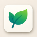 icon_science_leaf_gradient icon preview