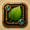 icon_science_leaf_steampunk icon preview