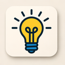 icon_science_light_bulb_abstract icon preview