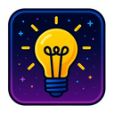 icon_science_light_bulb_cyberpunk icon preview