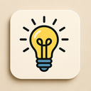 icon_science_light_bulb_elegant icon preview