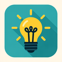 icon_science_light_bulb_flat_design icon preview