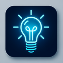 icon_science_light_bulb_futuristic icon preview