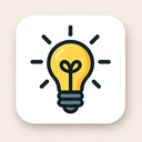icon_science_light_bulb_minimalist icon preview