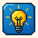 icon_science_light_bulb_pixel_art icon preview