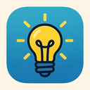 icon_science_light_bulb_rounded icon preview