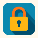 icon_science_lock_flat_design icon preview