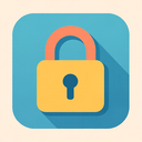 icon_science_lock_flat_pastel icon preview