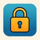 icon_science_lock_iconic icon preview