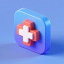 icon_science_medical_cross_3d_isometric icon preview