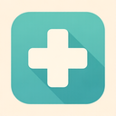icon_science_medical_cross_flat_pastel icon preview