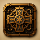 icon_science_medical_cross_steampunk icon preview